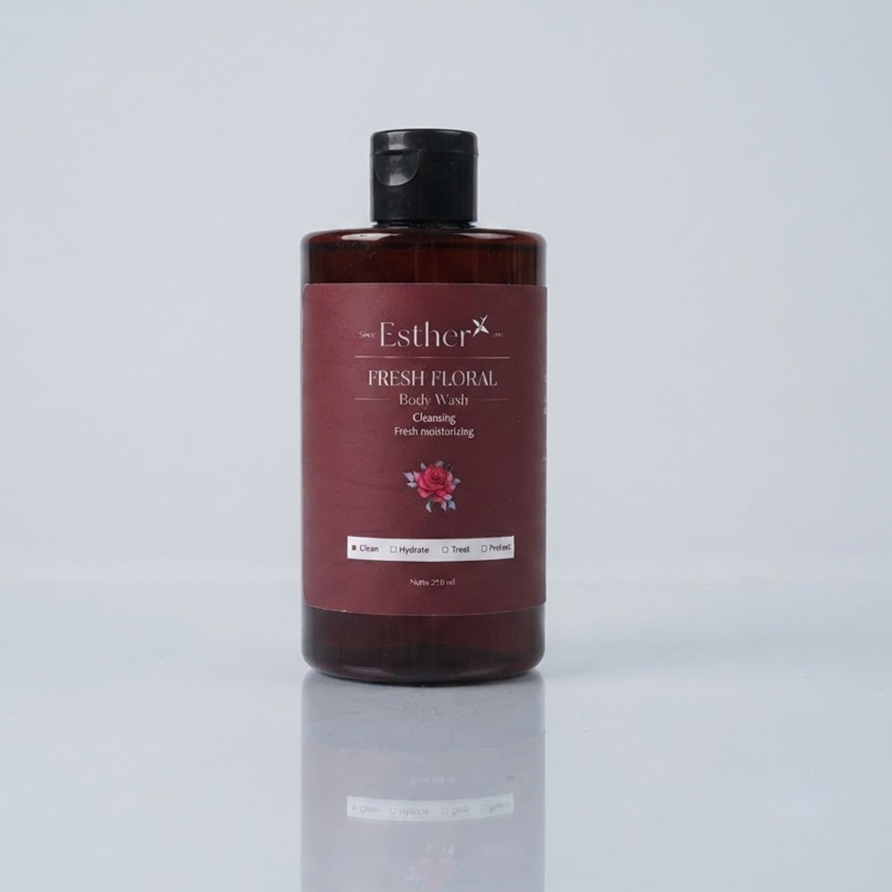 Body Wash Green Tea/ Fresh Floral/ Jasmine/ Lavender - Fresh Floral Body Wash